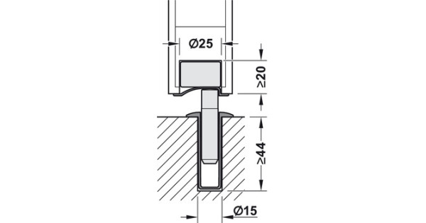 Скрытый магнитный стопор Fantom Doorstop Premium купить, цена, отзывы.